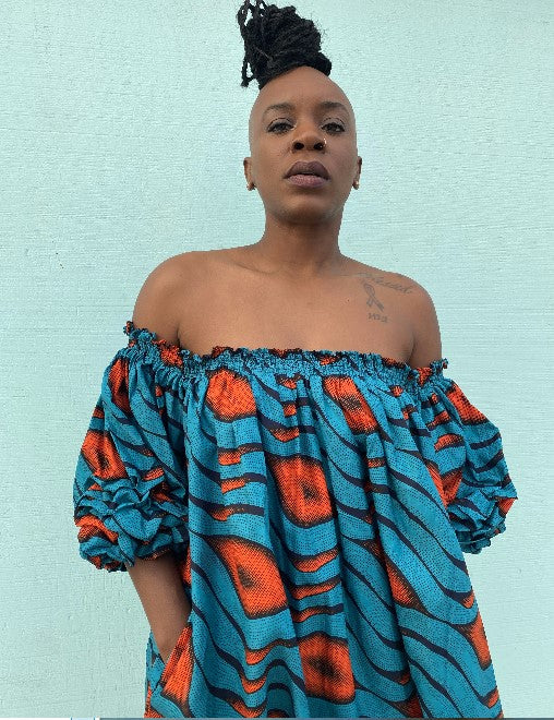 Abíọ́lá Off Shoulder Dress