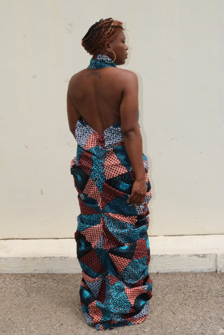 Lailai Halter Maxi Dress