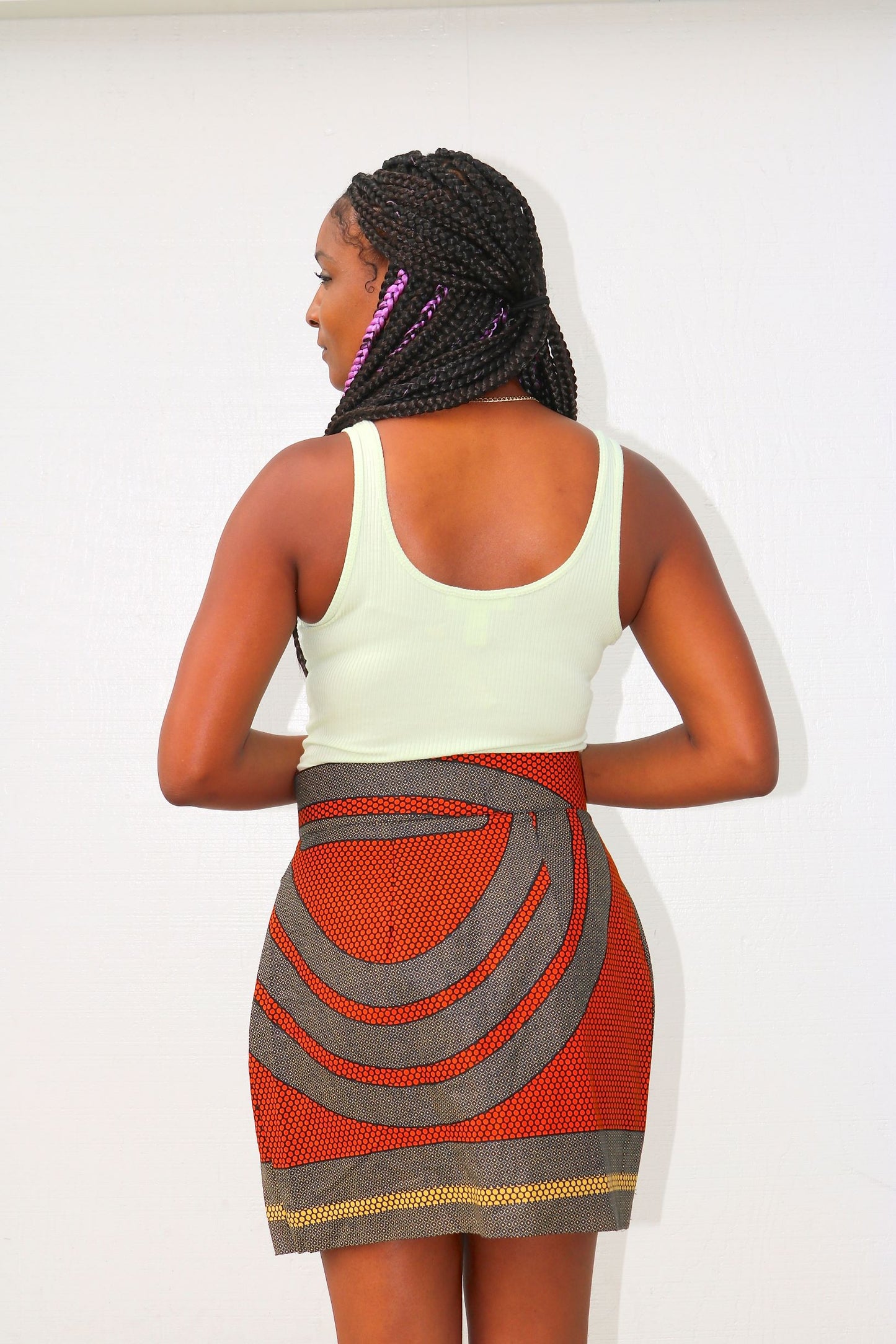 Nneka Front Zip Skirt