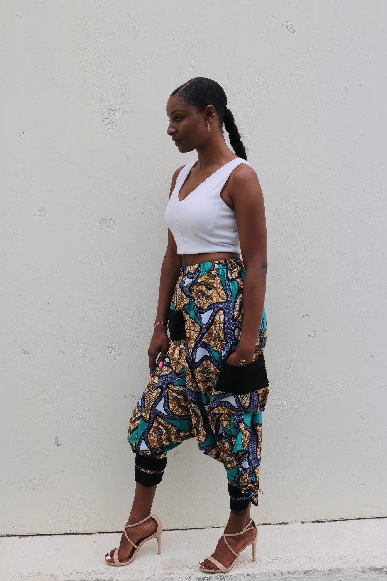 Wasa Teal Harem Pants