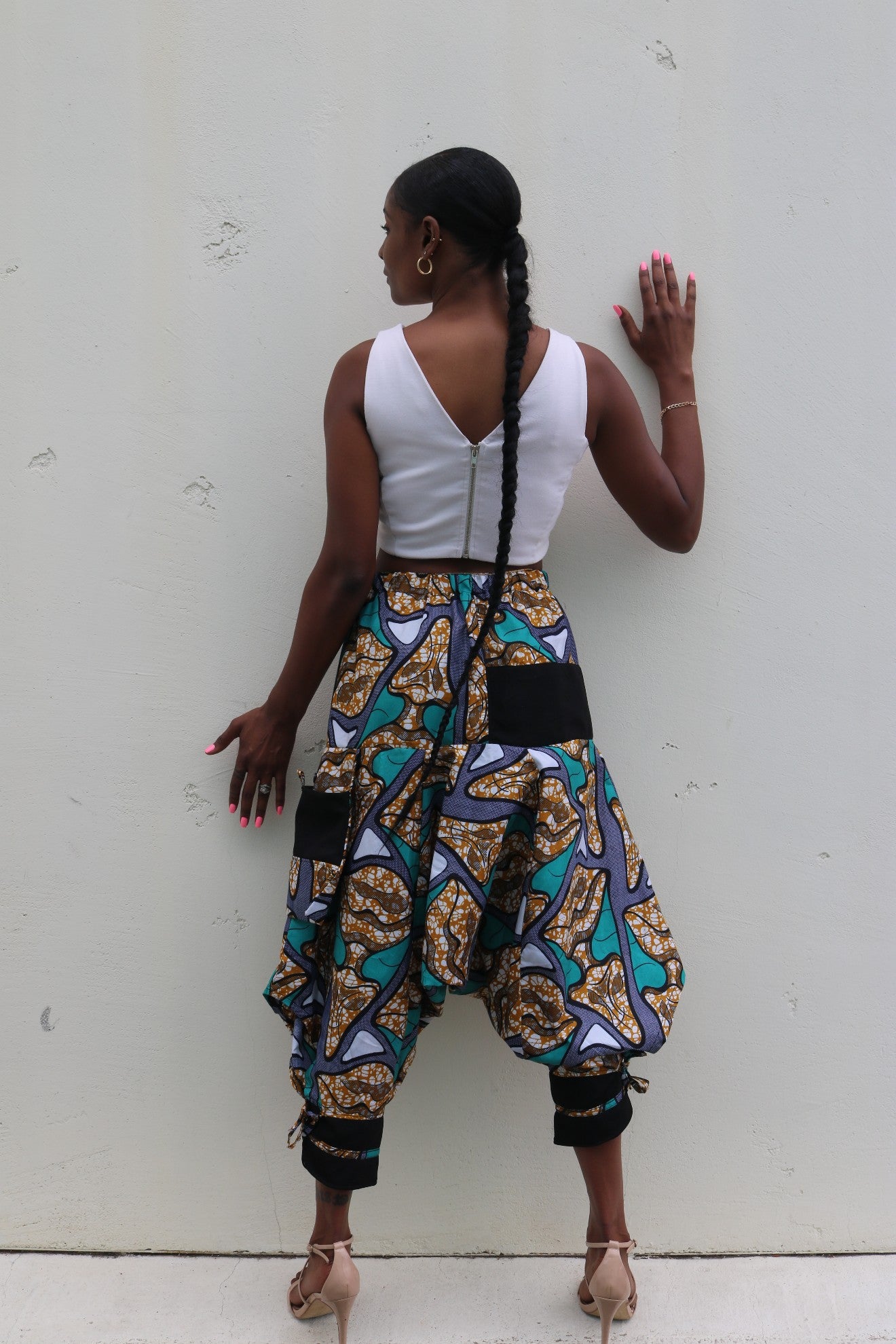 Wasa Teal Harem Pants