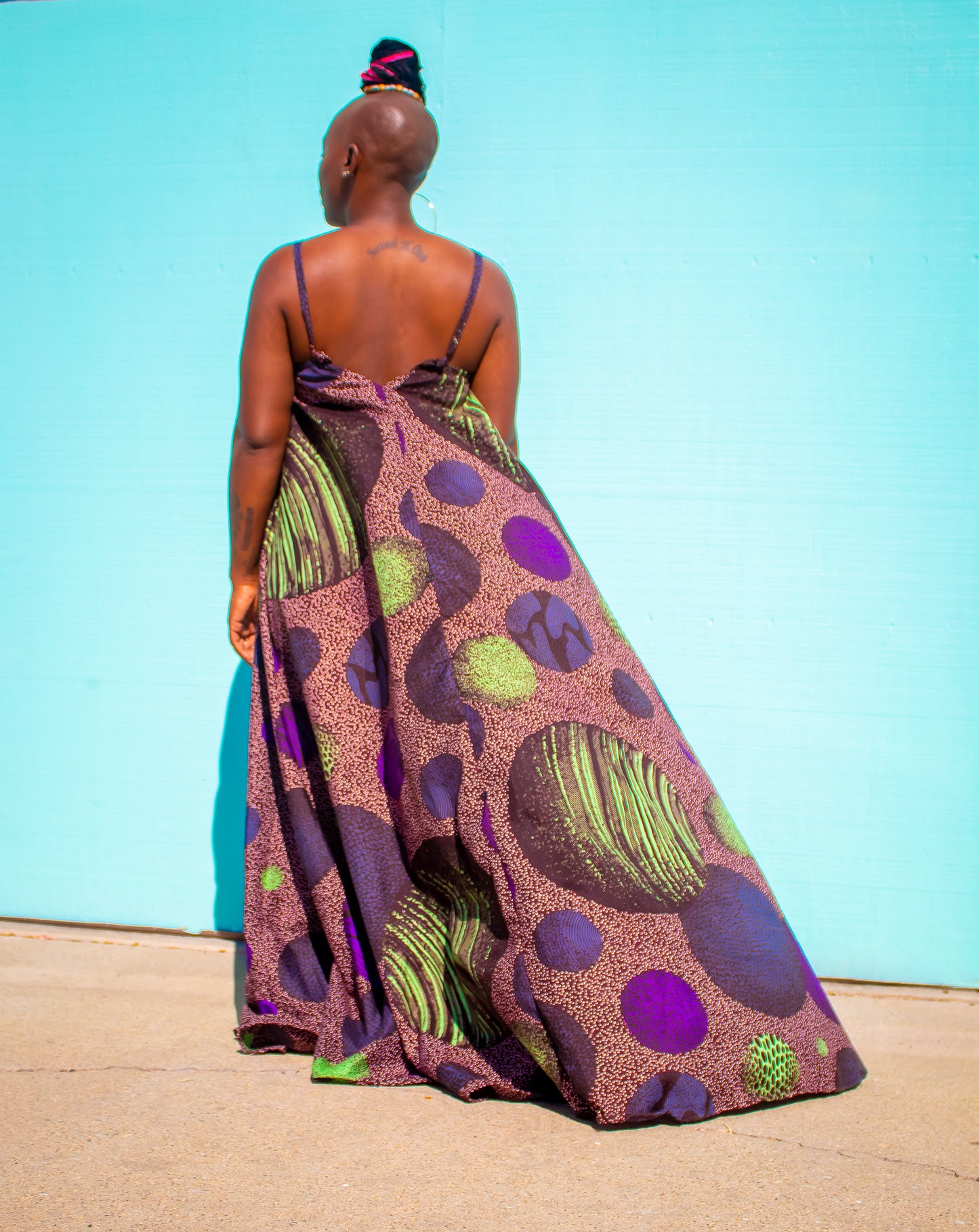 Uwa Oversized Maxi Dress