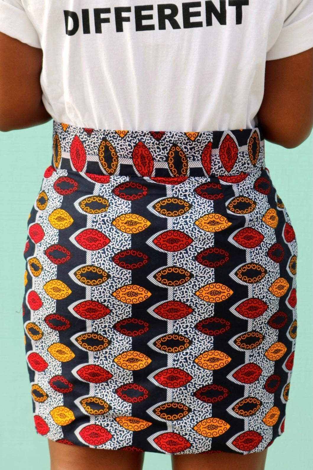 Chi-Chi Zip Front Mini Skirt